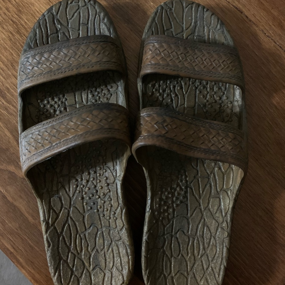 Dark brown slides (Jesus sandals)
